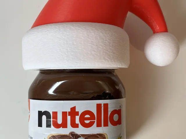 Nutella Nikolausmütze; Nutella-Santa-hat