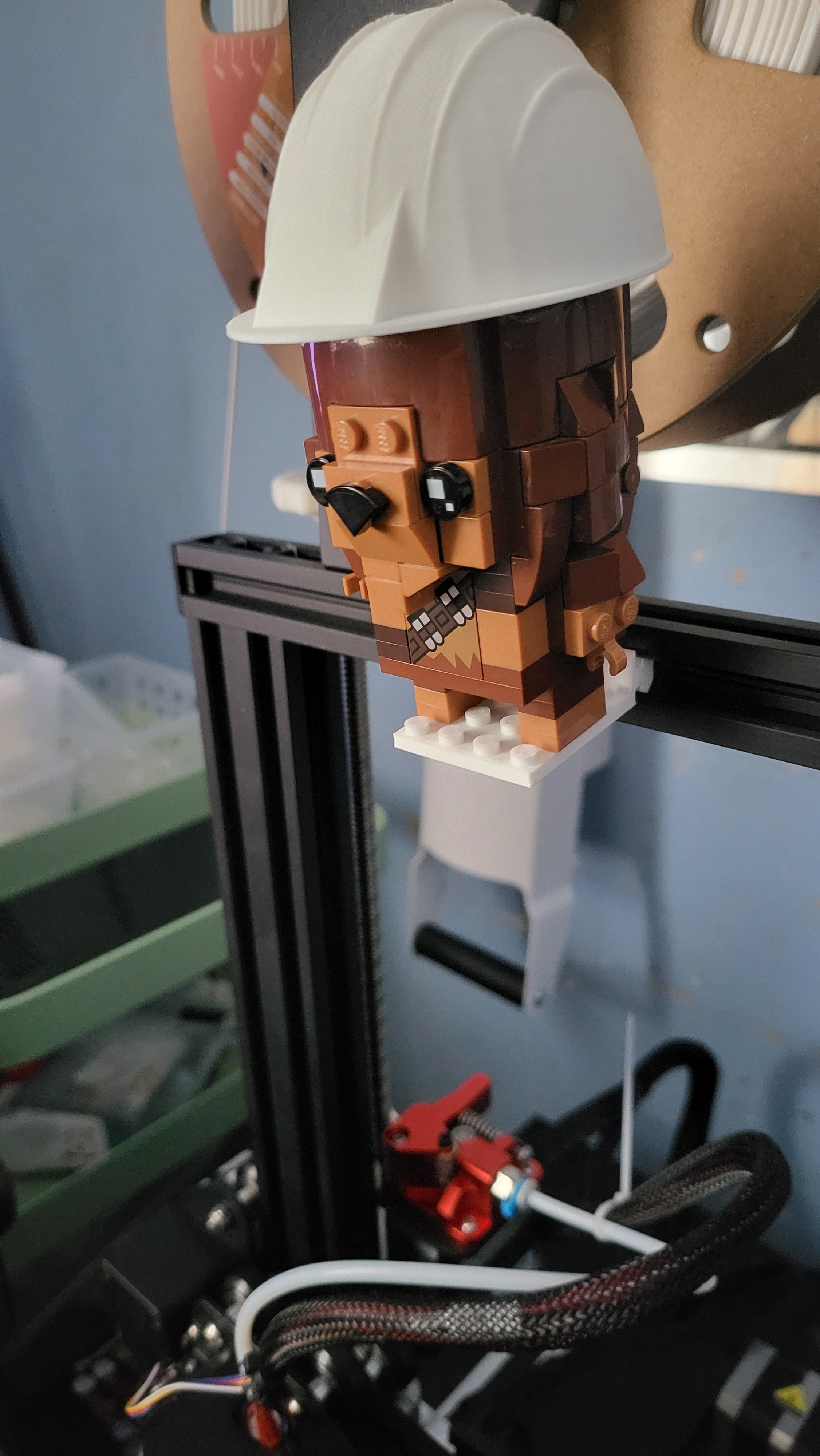 Lego BrickHeadz v-rail mount