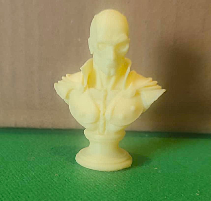 Miniatura 2 do modelo 3D Bust Android Warrior