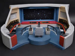Sci-Fi Brücke Raumschiff / Sci-Fi Bridge spaceship