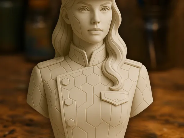 Woman Officer Bust