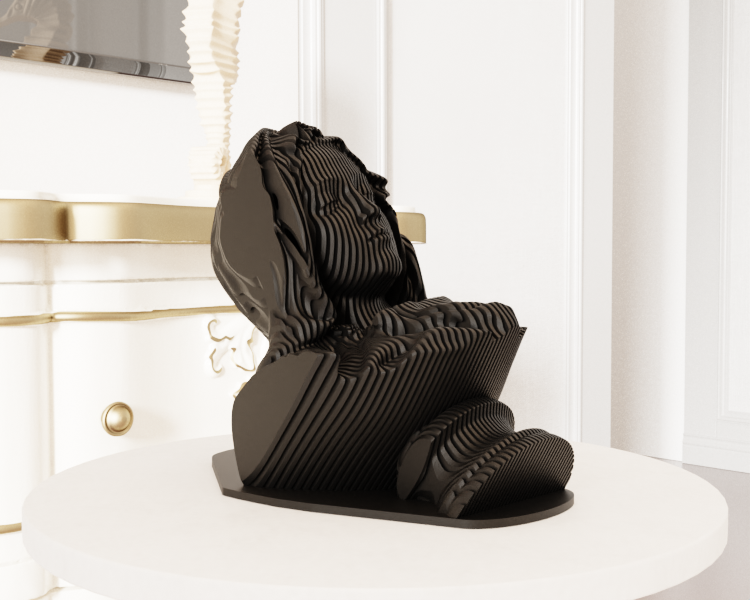 Mary Figure - Sliced