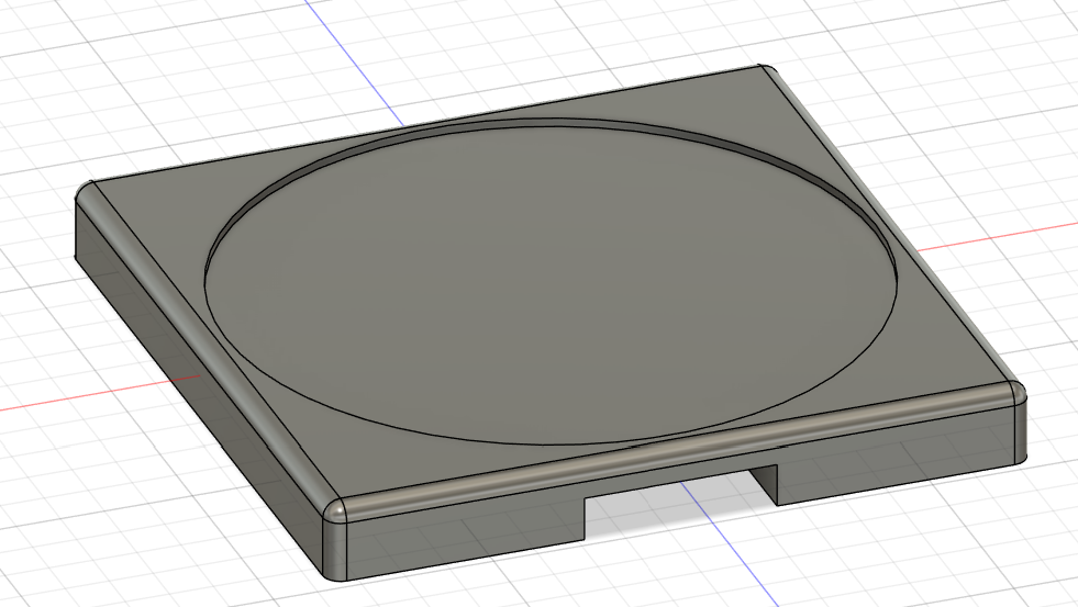 Coaster for freezer