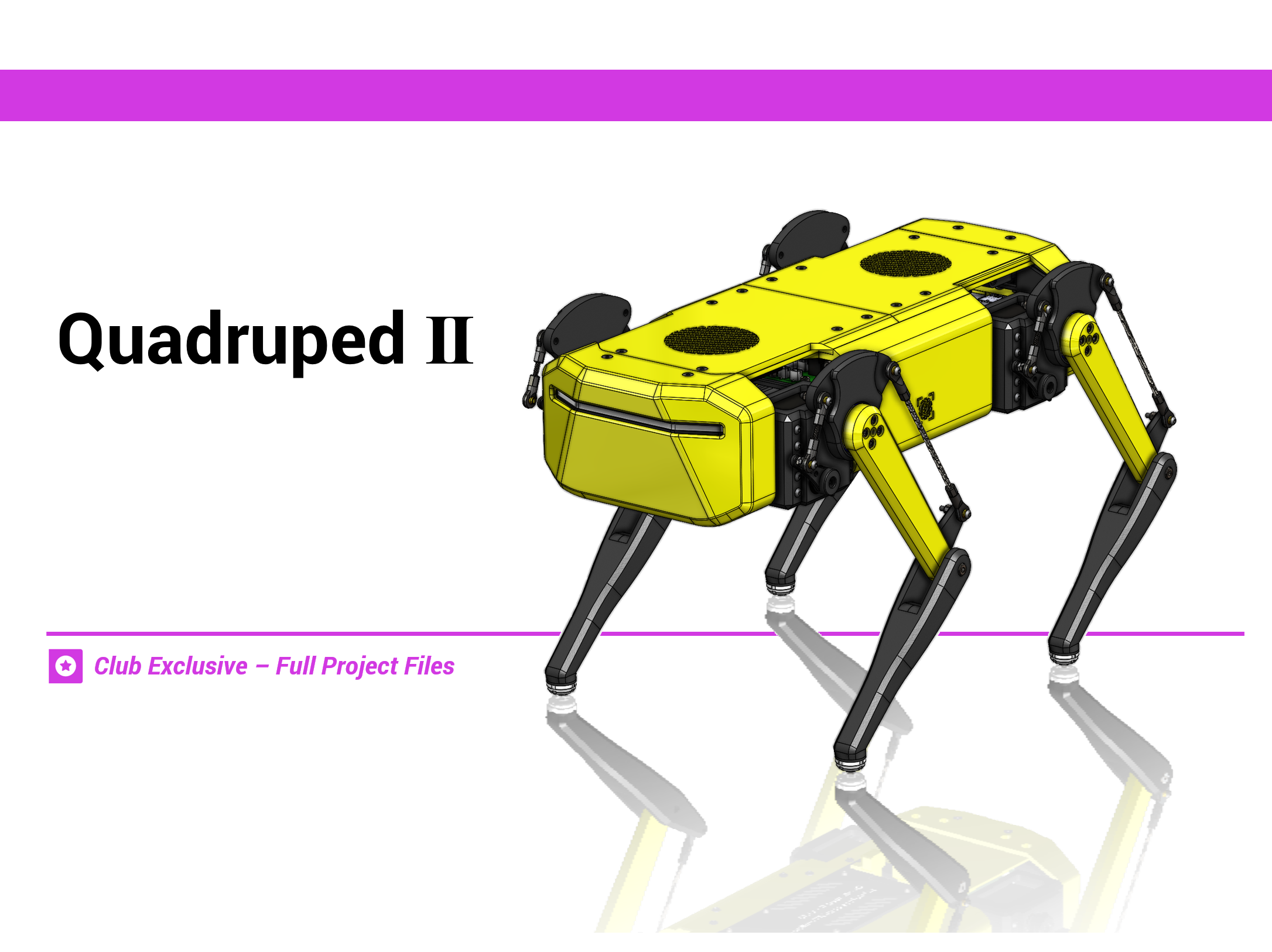 Quadruped II - v1.1 - Full project files