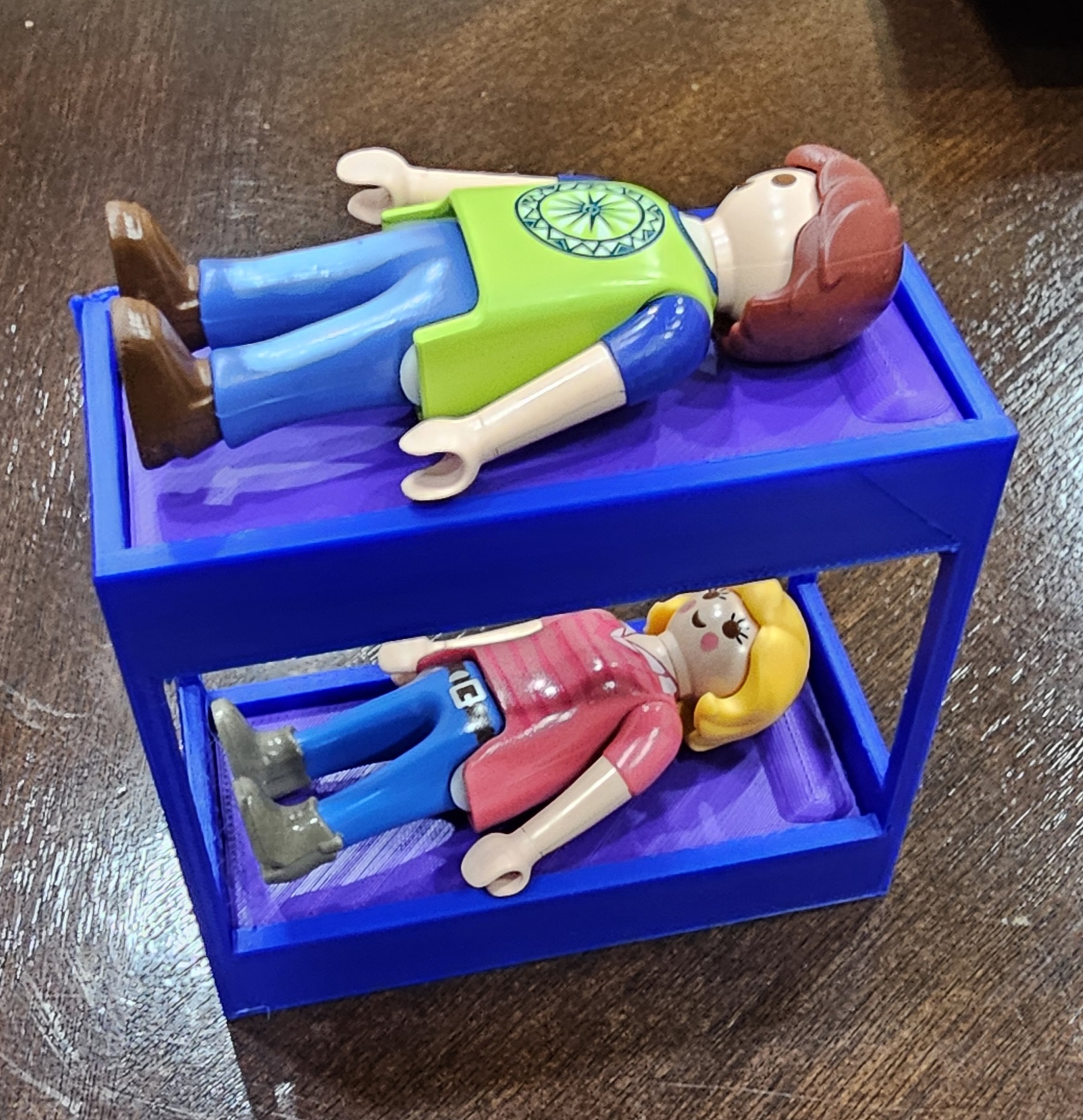 Bunk Bed for Playmobil Toys