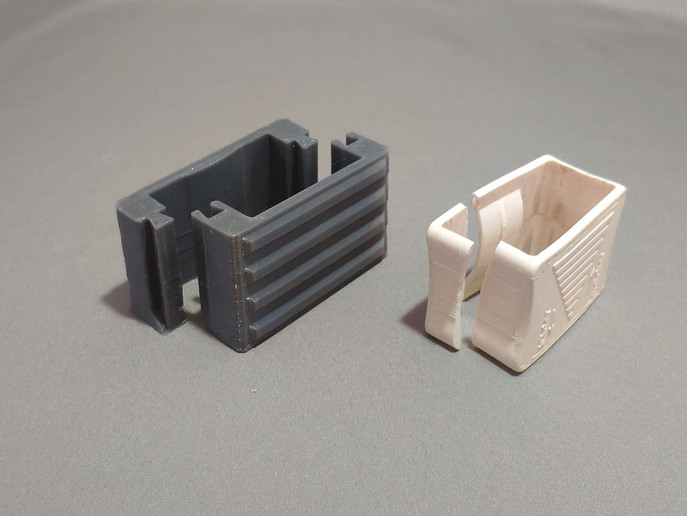 Miniatura 2 do modelo 3D Slatted bed base replacement clip