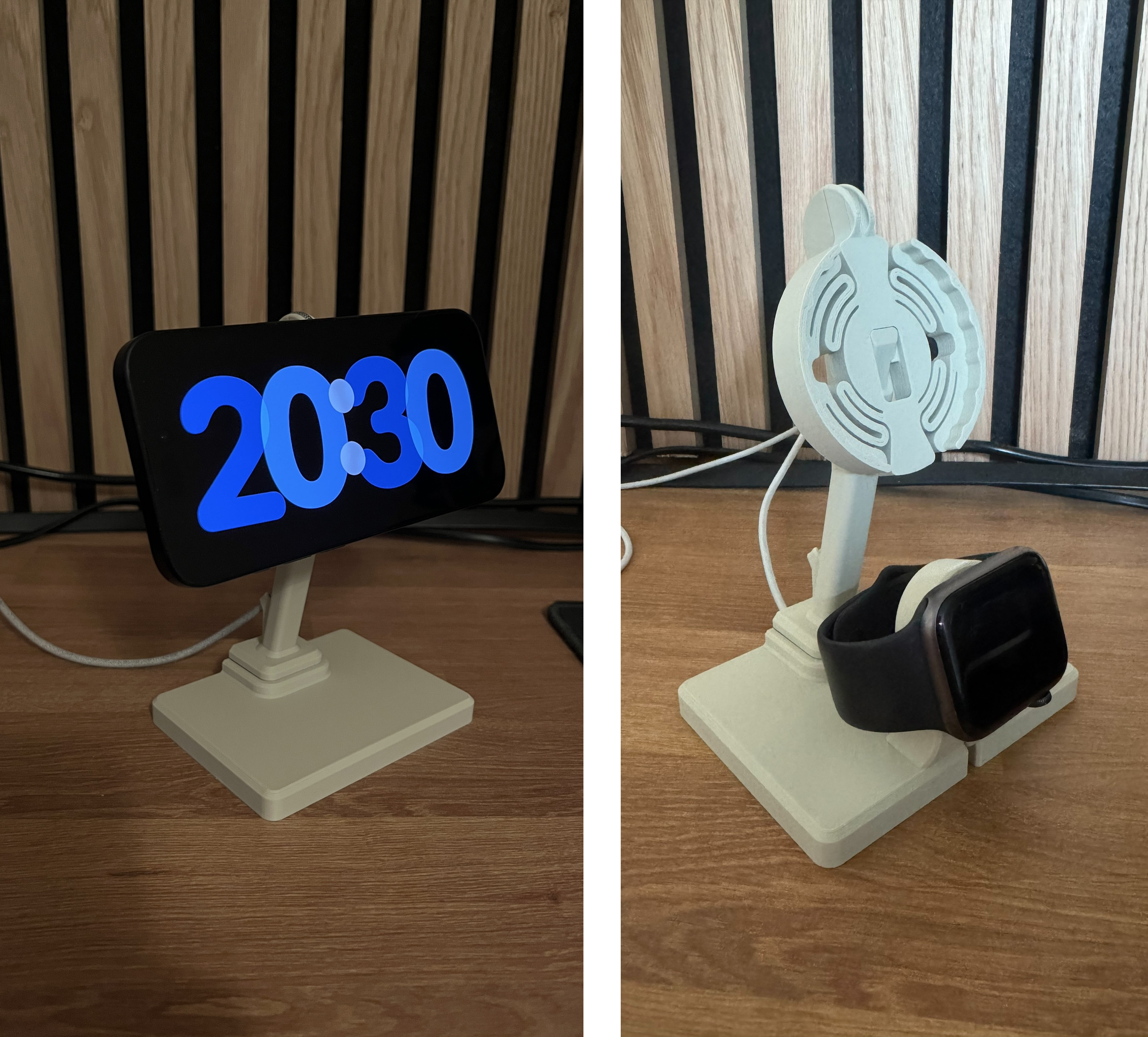 Iphone and watch docking station (MagSafe) - No support needed 3D model