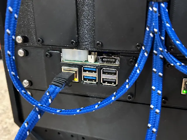 Modplates RPI 5 with Radxa SATA Hat