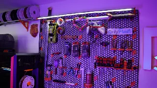 Honeycomb Storage Wall (HSW) LED Lamp