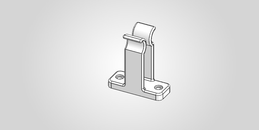 Resorte de retención 3D model