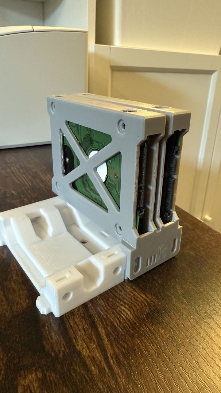 microRACK - double 2.5in Hard Drive Module