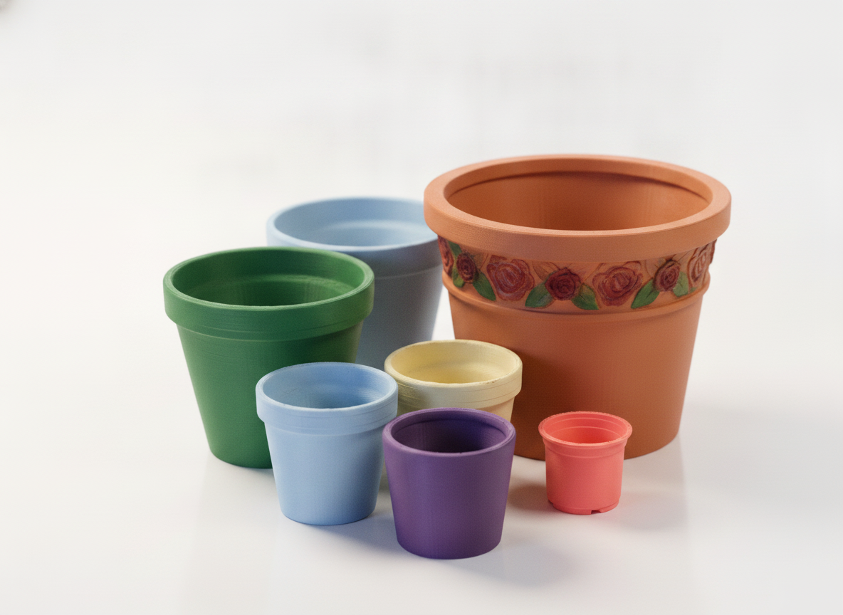 Terracotta Pots Set
