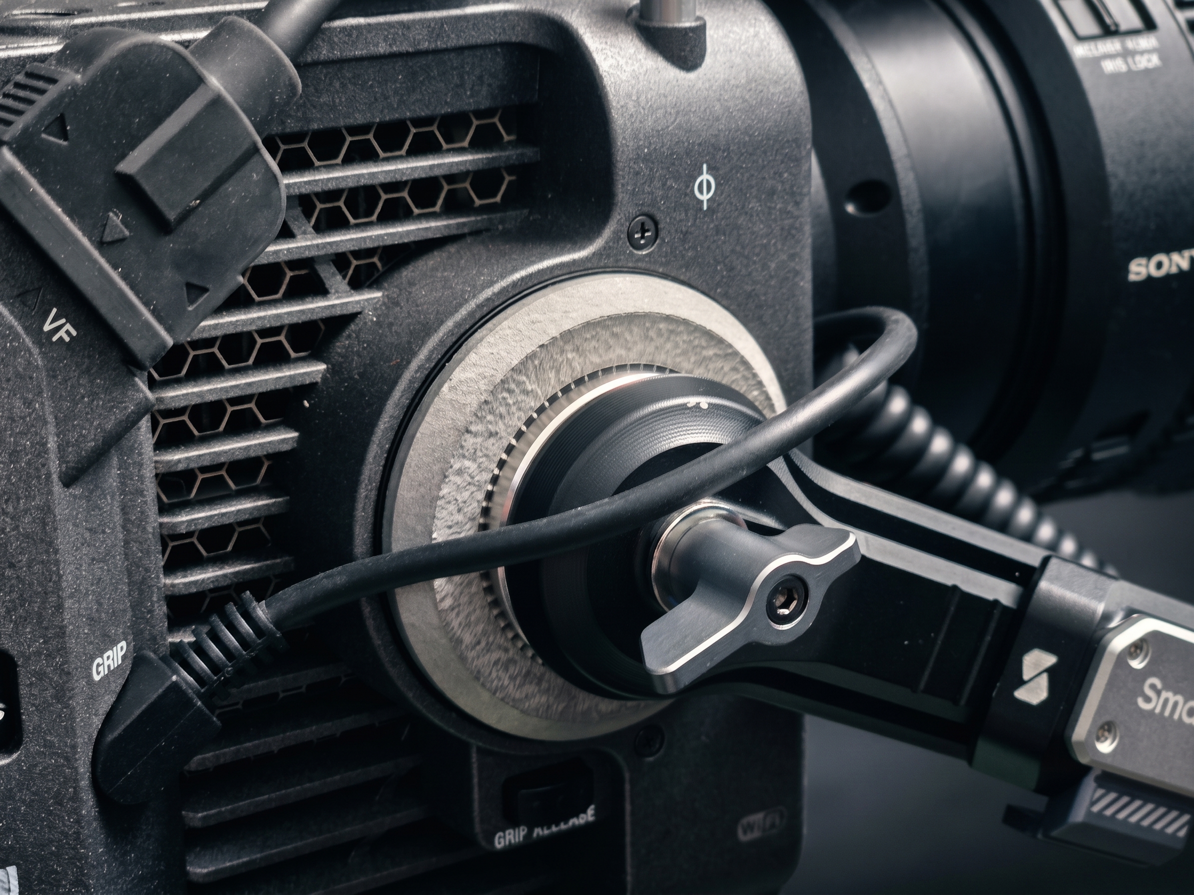 Sony FX6 - FS5 - ARRI Rosette to Grip Handle Mount Adapter