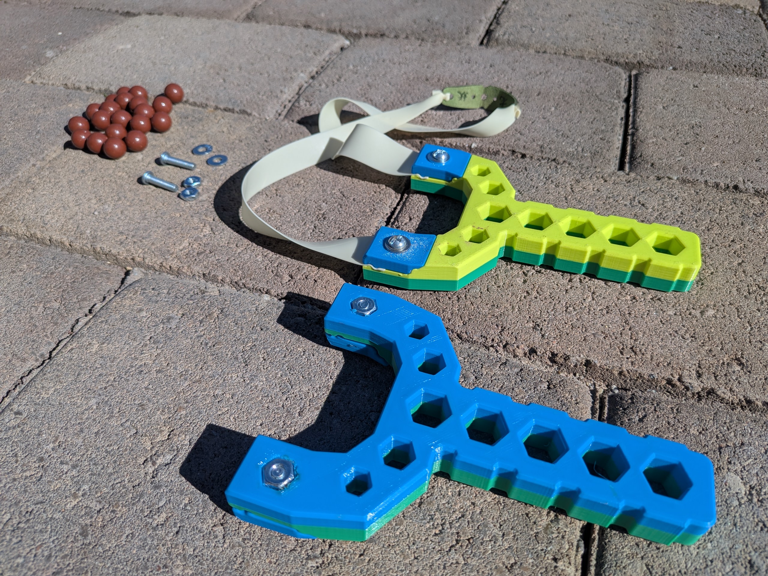 Slingshot - clamp style for flat bands