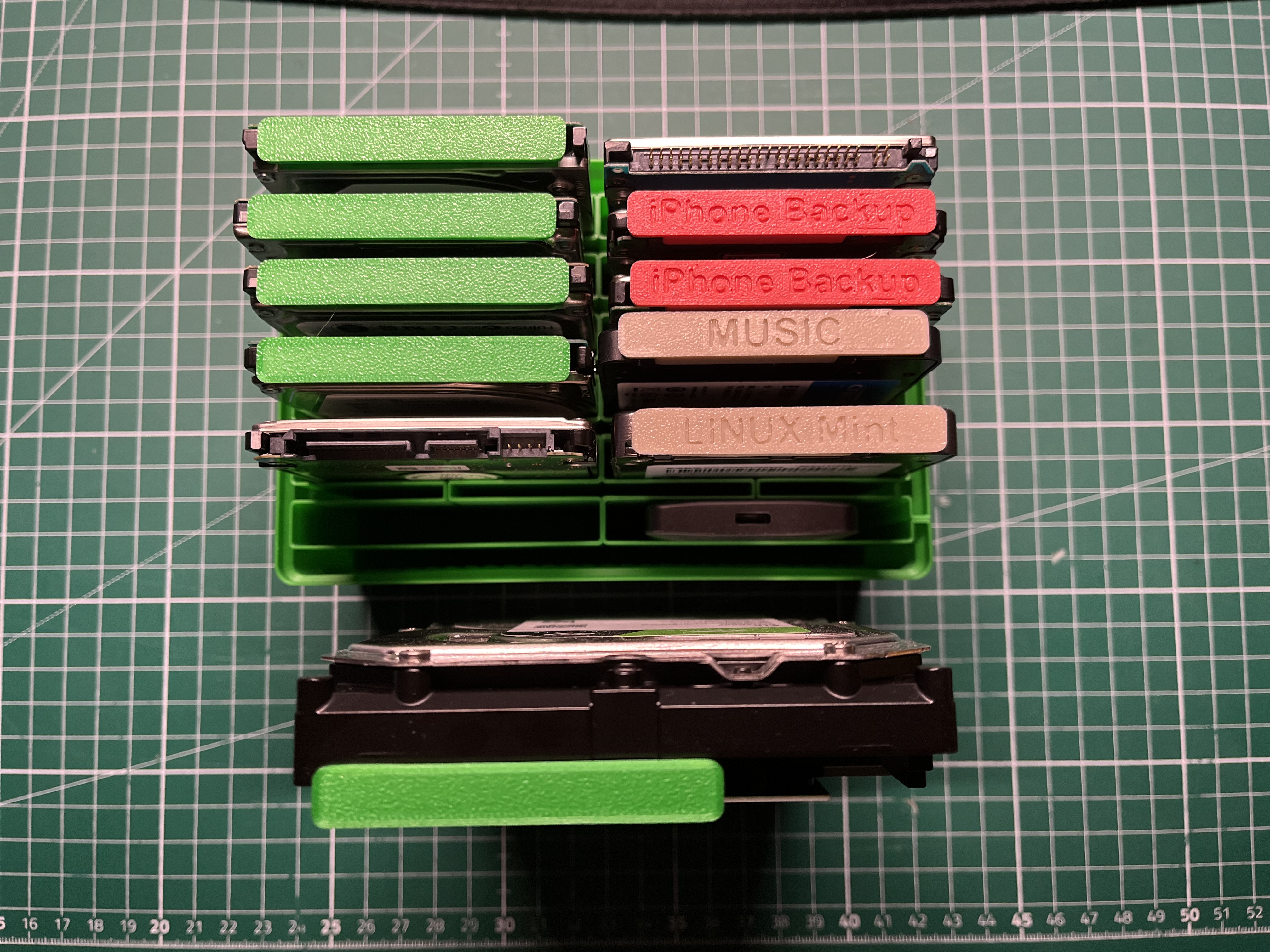 Universal SATA HDD / SDD harddrive labeling cover