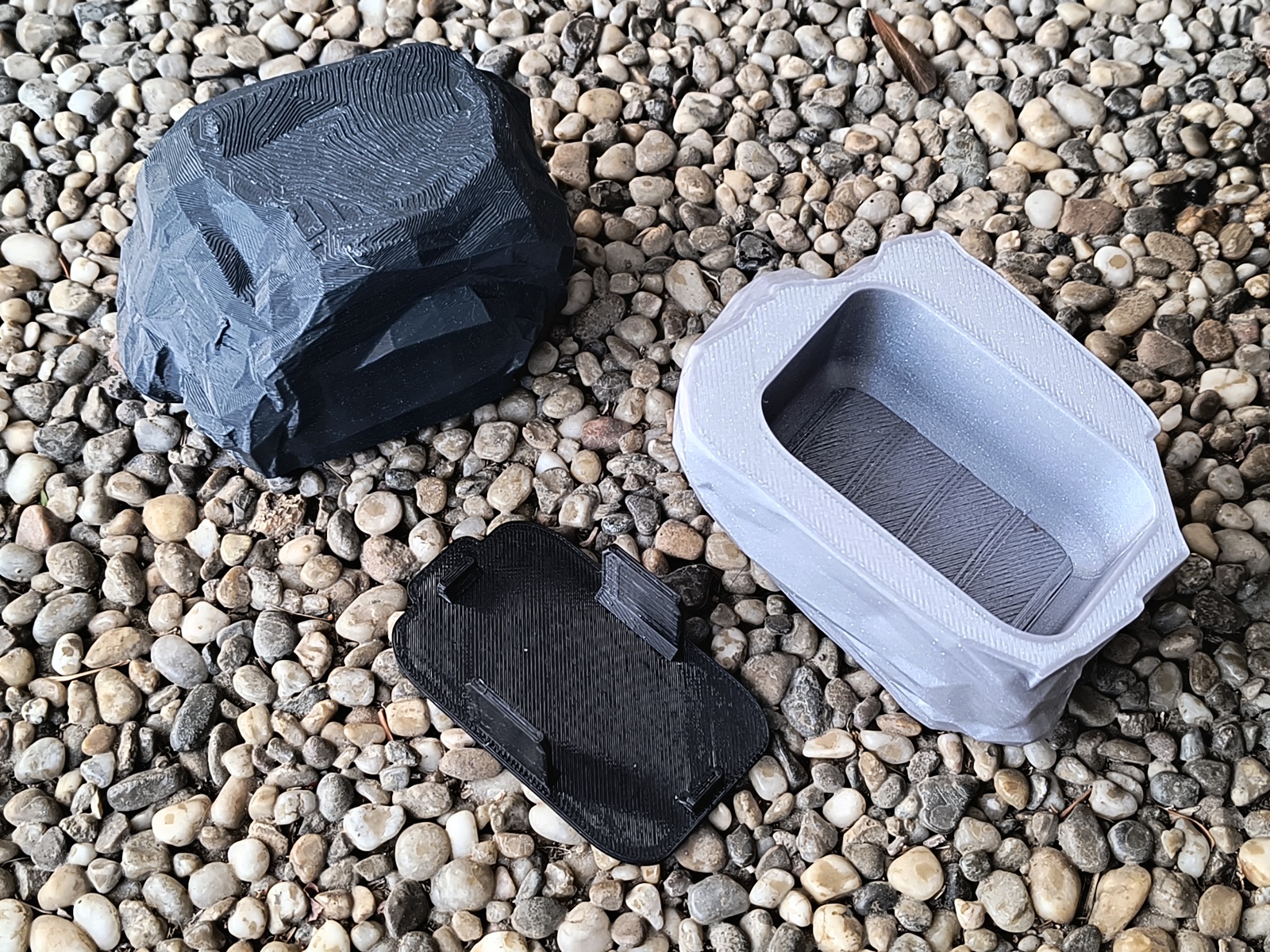 Fake stone - key box