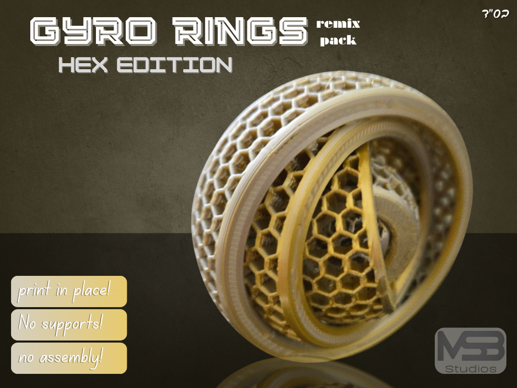gyro ring-Hex edition