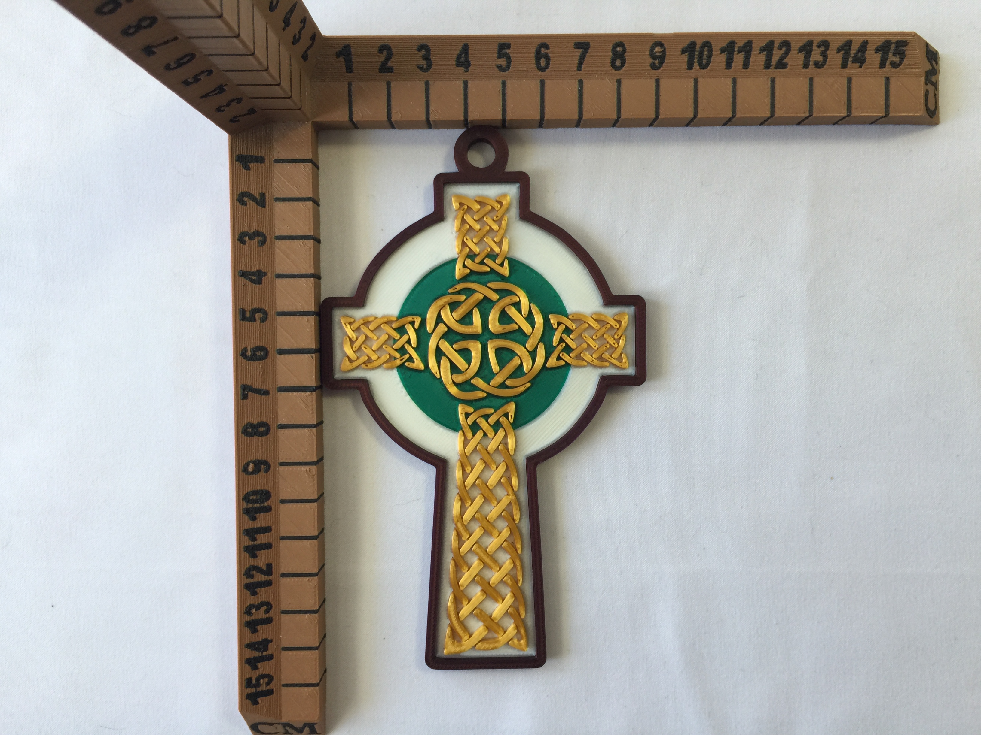 Miniatura 3 do modelo 3D Celtic Cross Wall Hanging