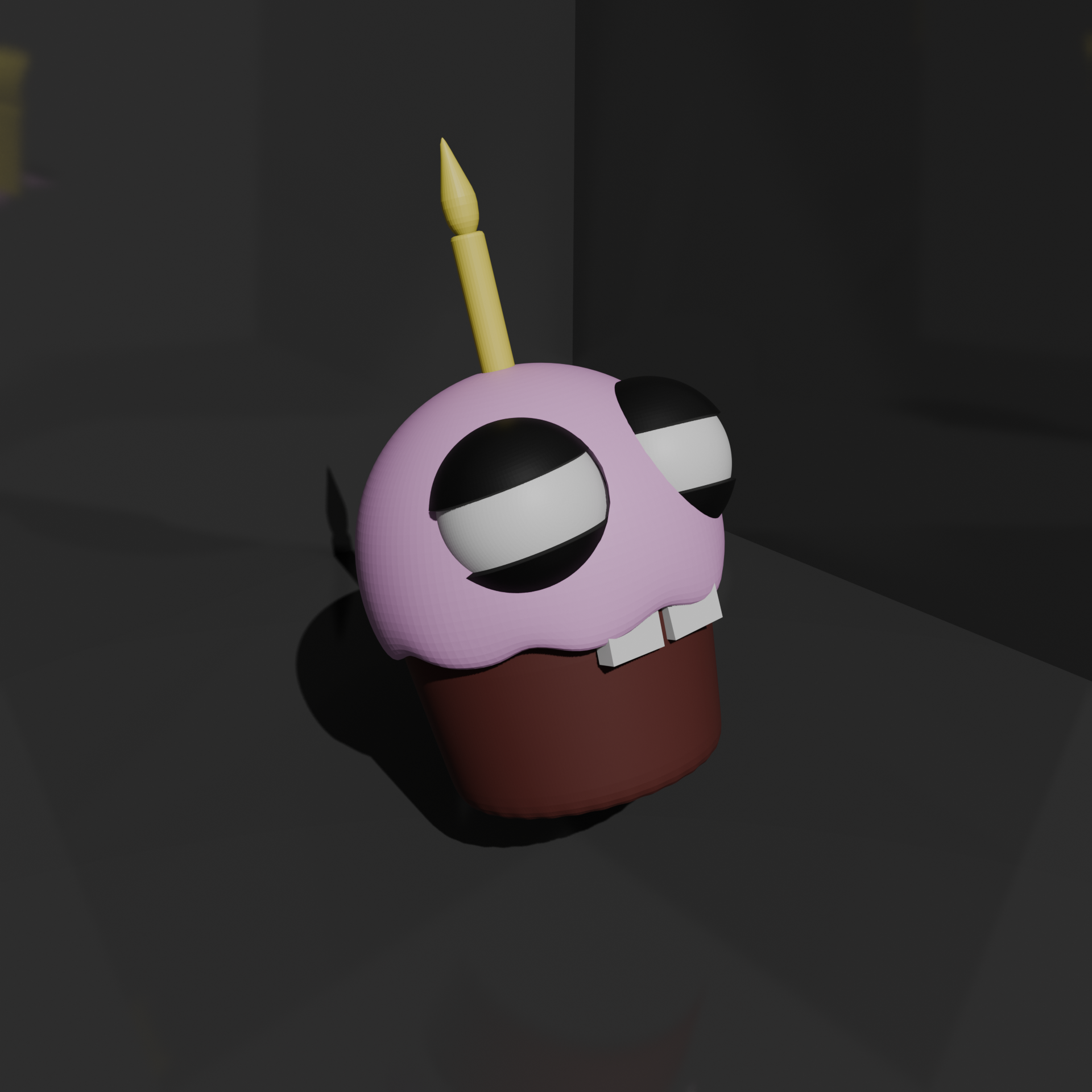 Miniatura 2 do modelo 3D FNAF Cupcake