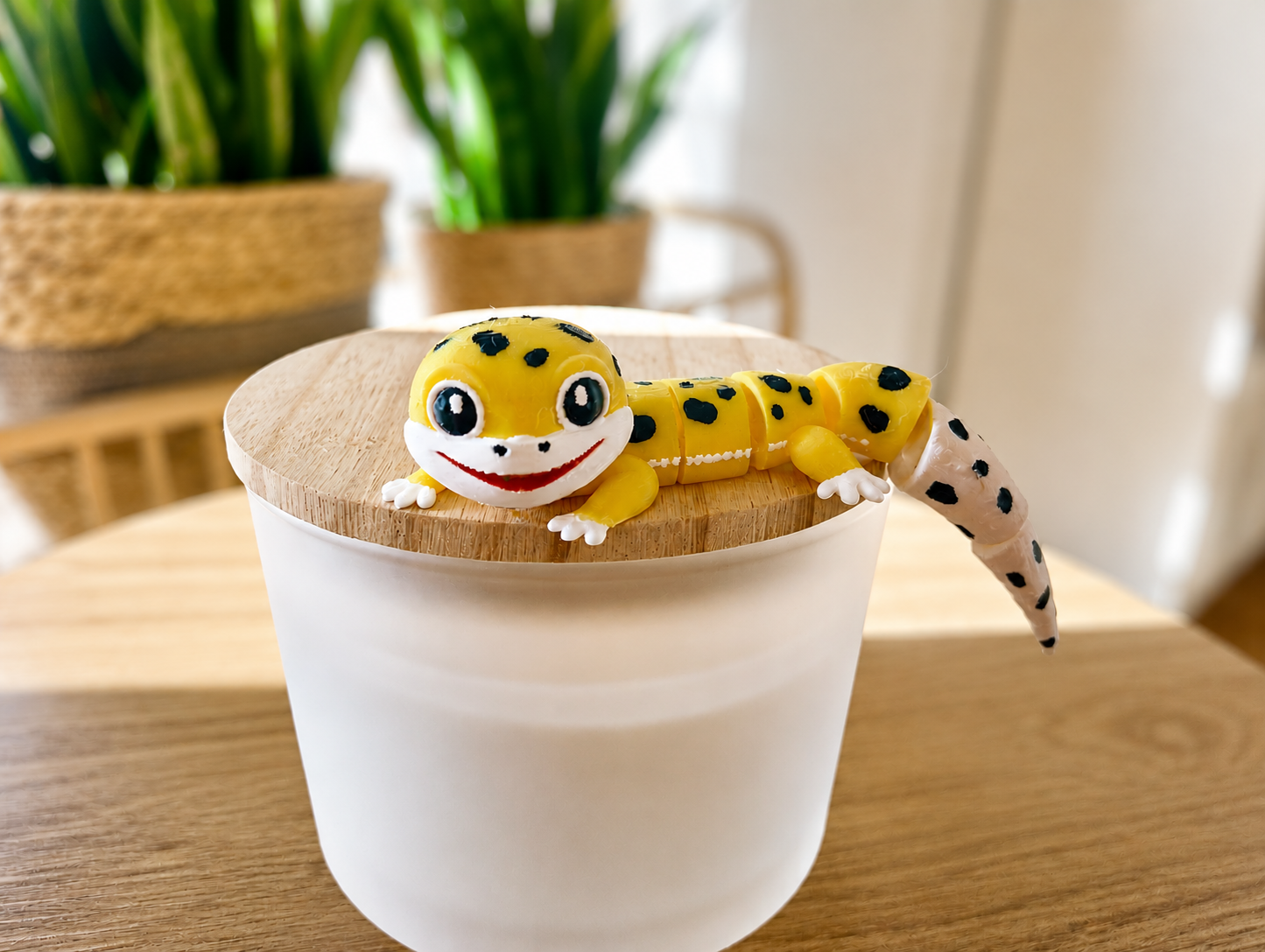 Articulated Cute Leopard Gecko Flexi Lizard