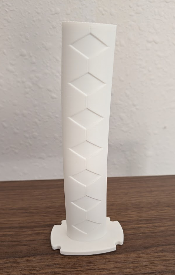 Single Piece Handle for Collapsible Katana V2 3D model
