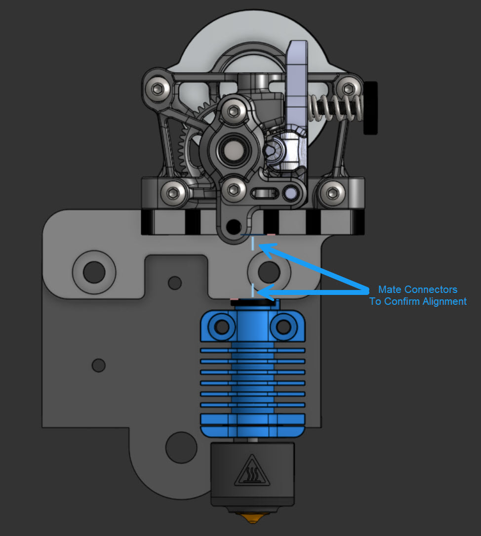 Ender3 Pro, Sherpa Mini Mount for Phaetus DragonFly Hotend (Spacer too)