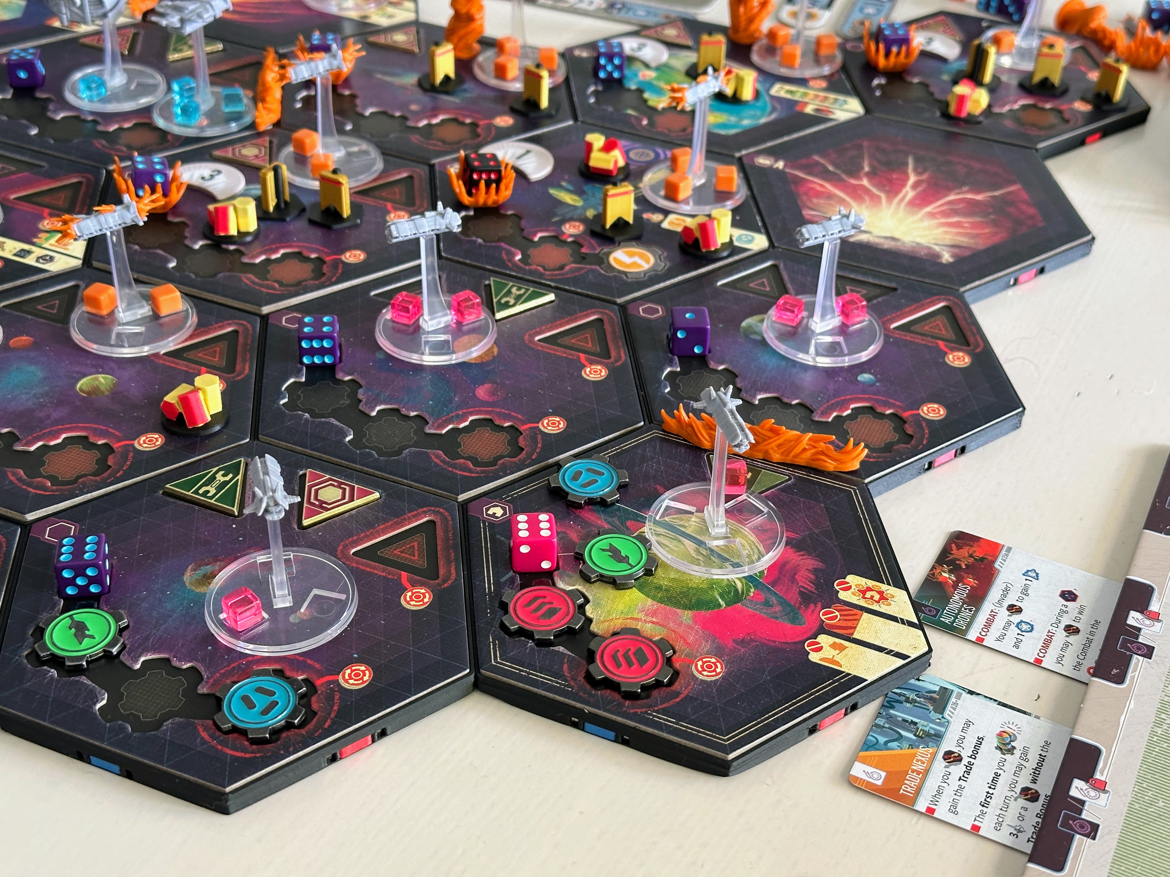 Voidfall - Hexes Magnetic Trays and Holder Tray