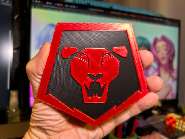 KPop Demon Hunters Saja Boys Pride Lion Coaster