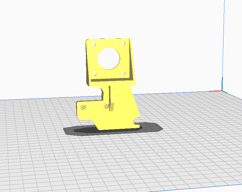 Anycubic Kobra Max direct drive (OEM) - Modified to fit wide tab
