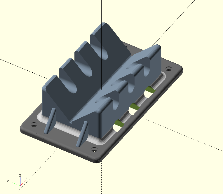 Pole bracket parametric