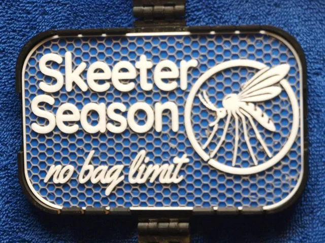 Skeeter Season sign