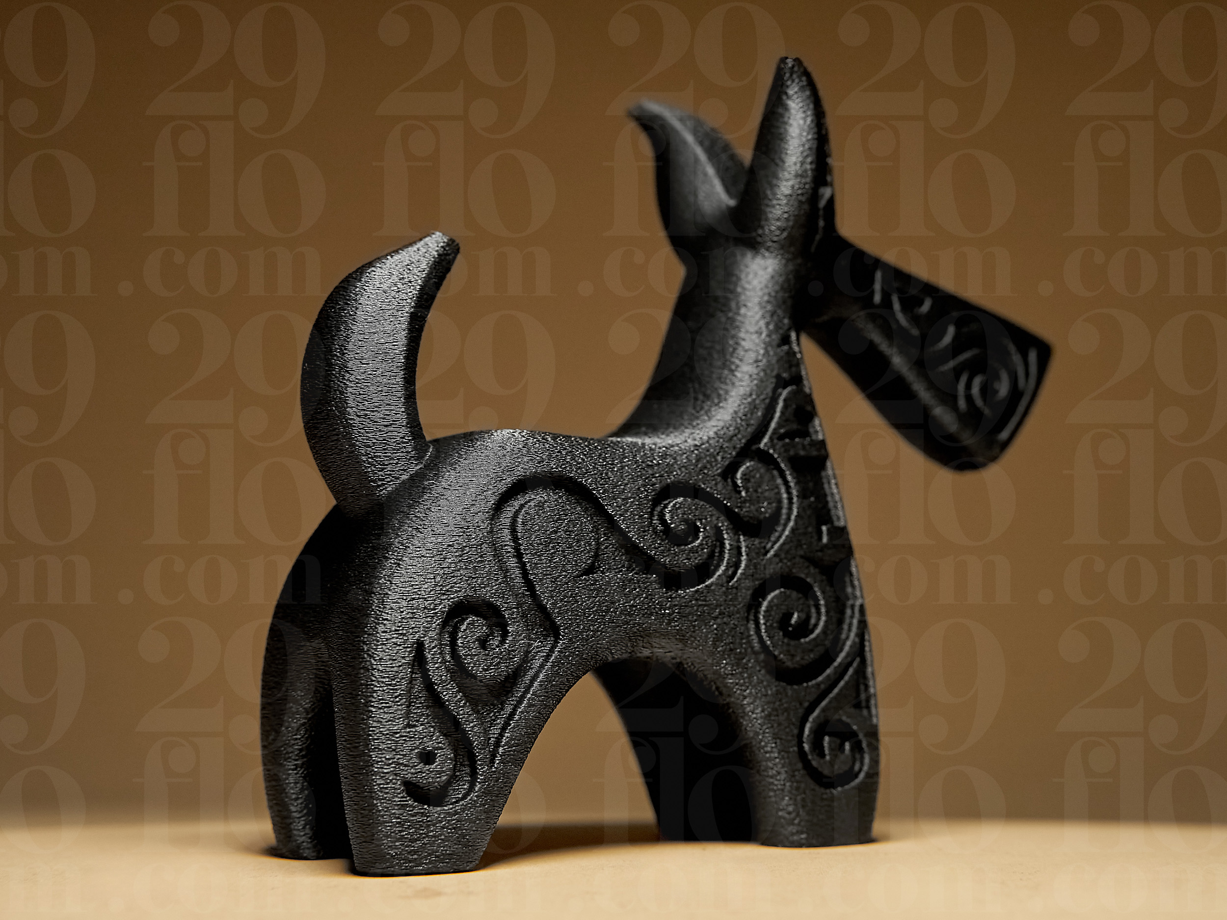 Miniatura 3 do modelo 3D Abstract DOG #1