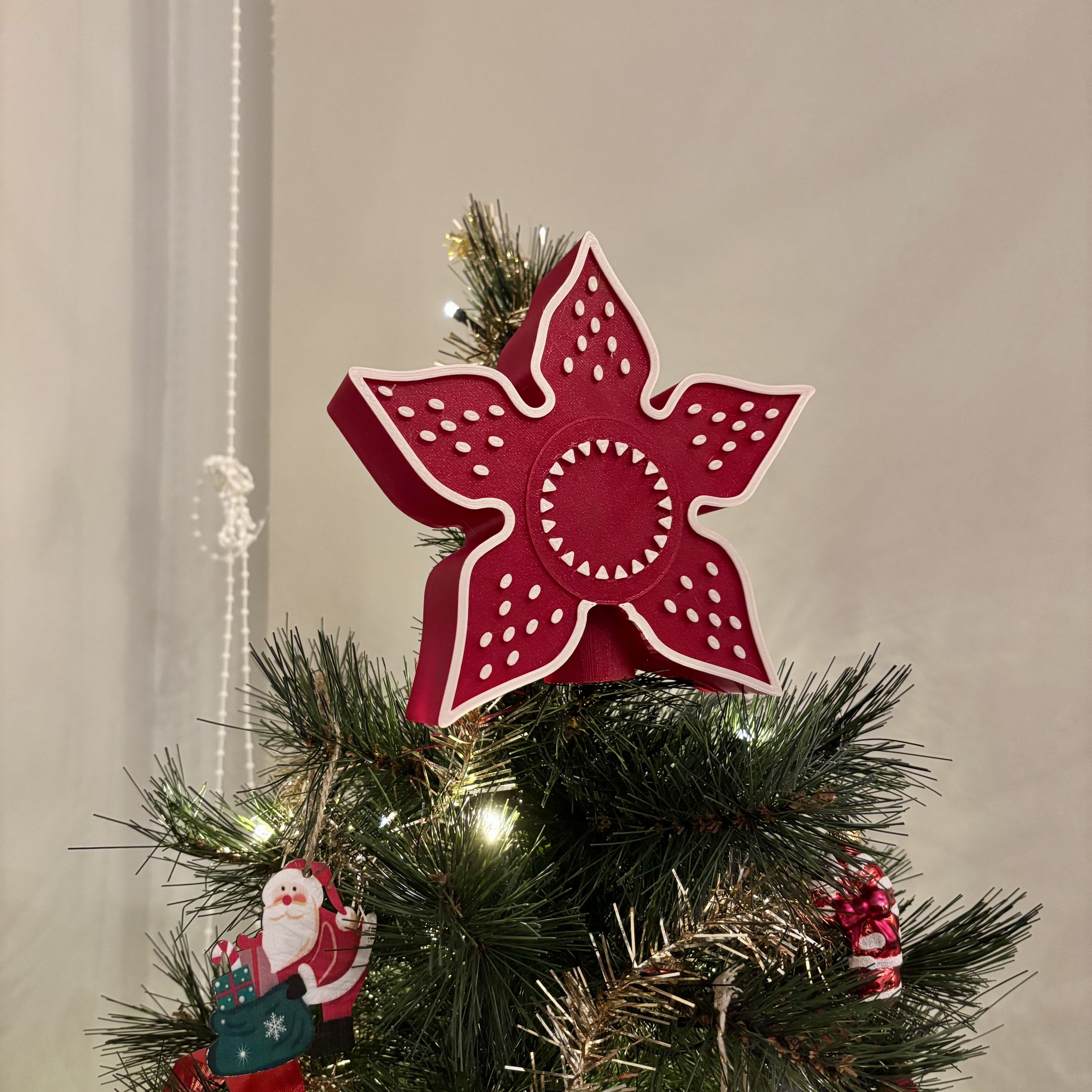 DemoStar tree topper (Stranger Things)