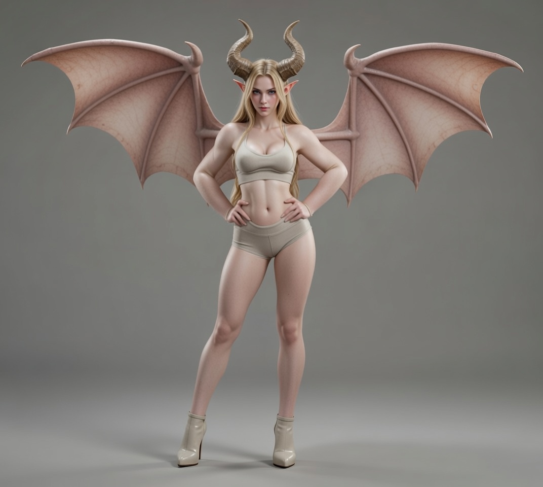 Demonic Winged Succubus – Fantasy Female Statue (No NSFW)