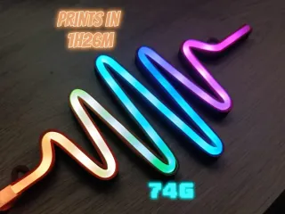 Decorative Neon (LED) wave light