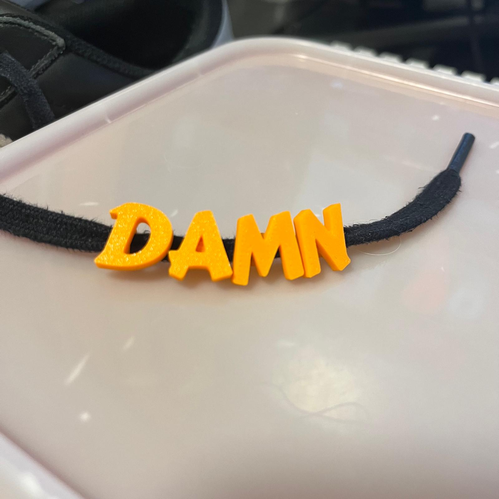 Funky Letter Beads