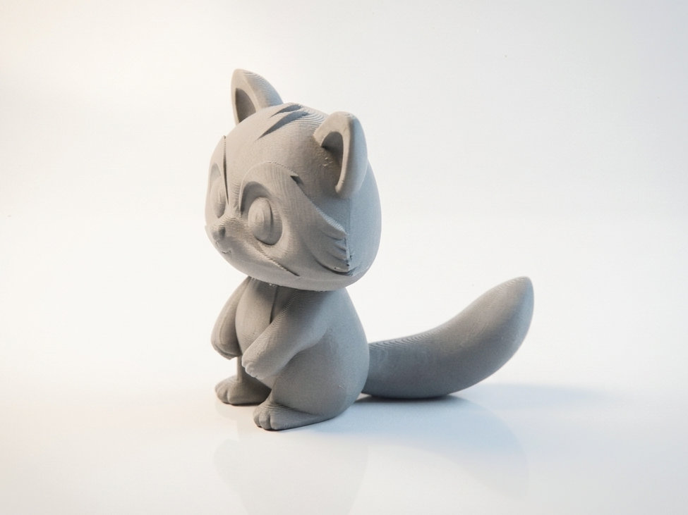 Cute Cat Figurine Animal Collectible 3D Printable