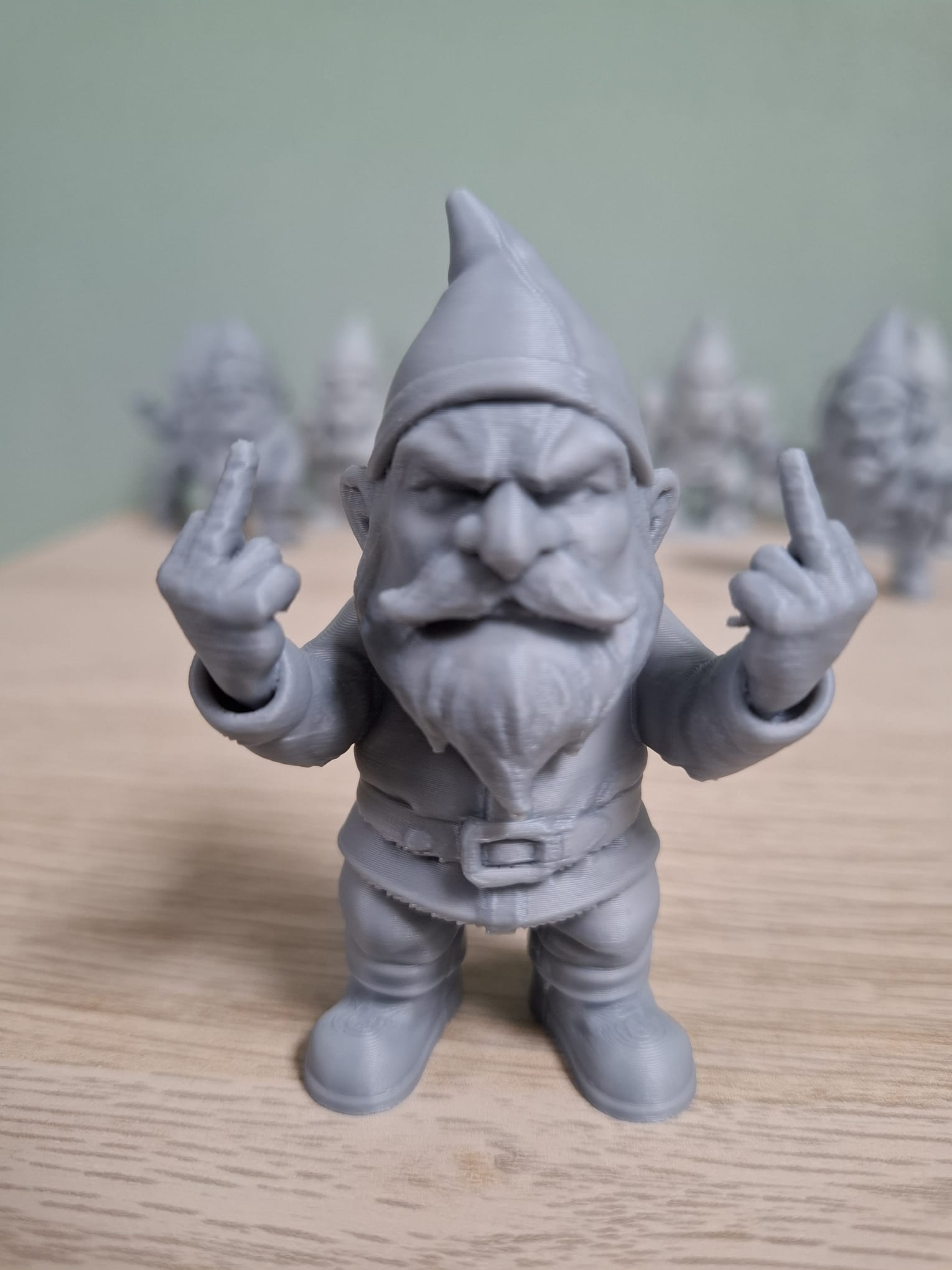 Double Flip-Off Gnome