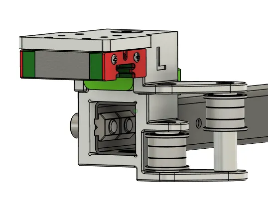 Full Frontal Gantry CNC XY joiners for 18 x 18 tube for Rat Rig printers.