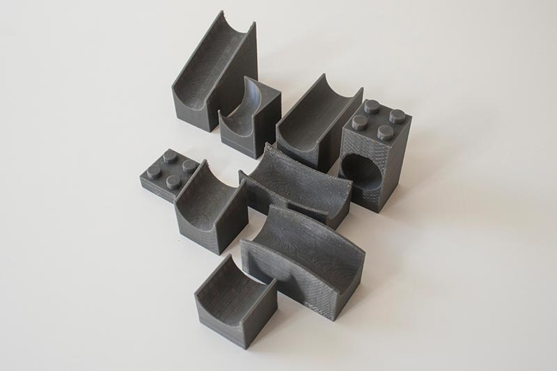 Marble run set - Building blocks and compatible bricks