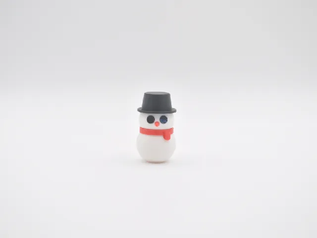 Snowman with Top Hat