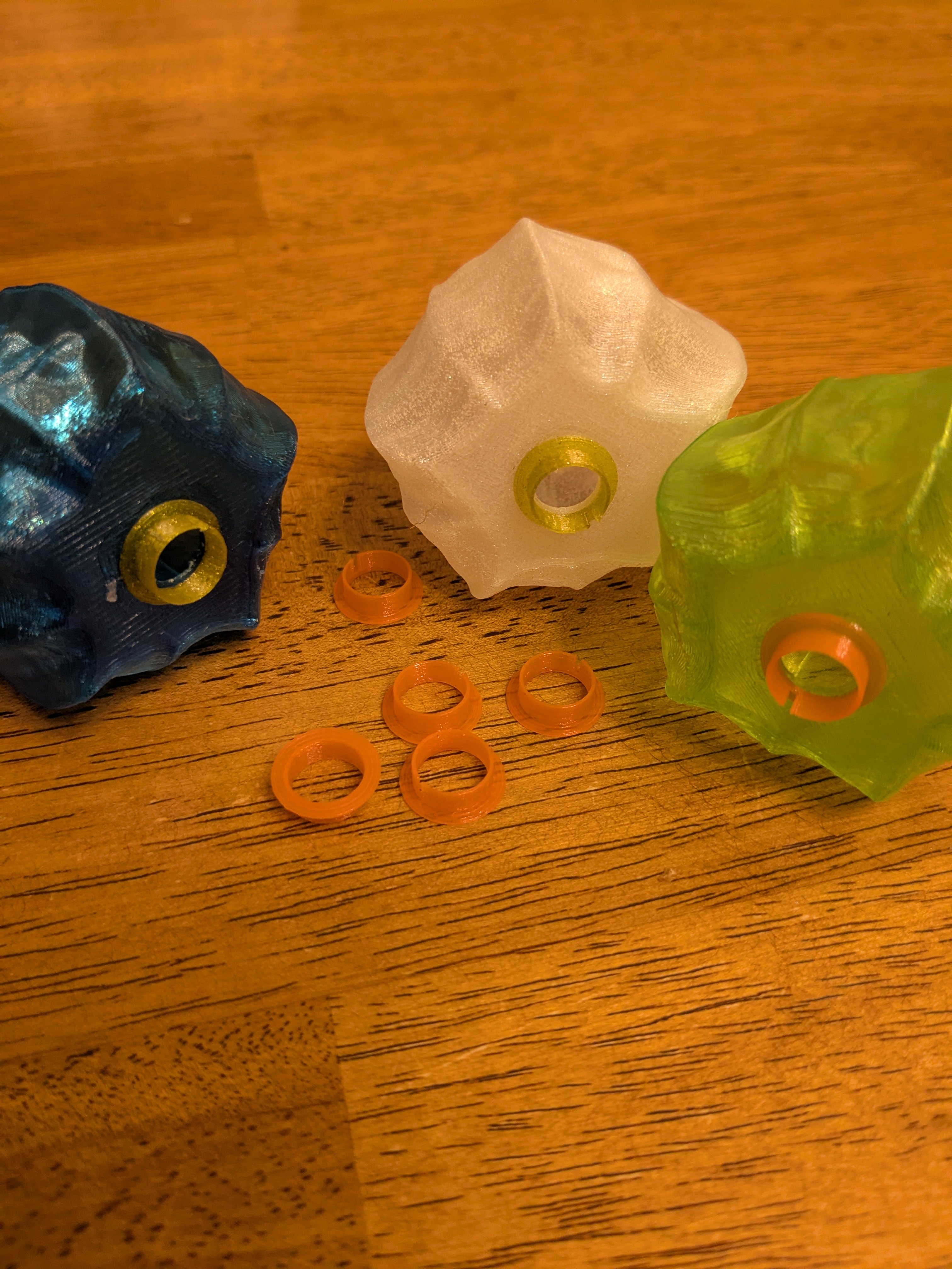 9mm light retainer collars for Chinese Lantern light cover