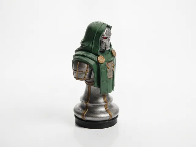 Dr Doom Chess Piece Marvel Collectible 3D Printable