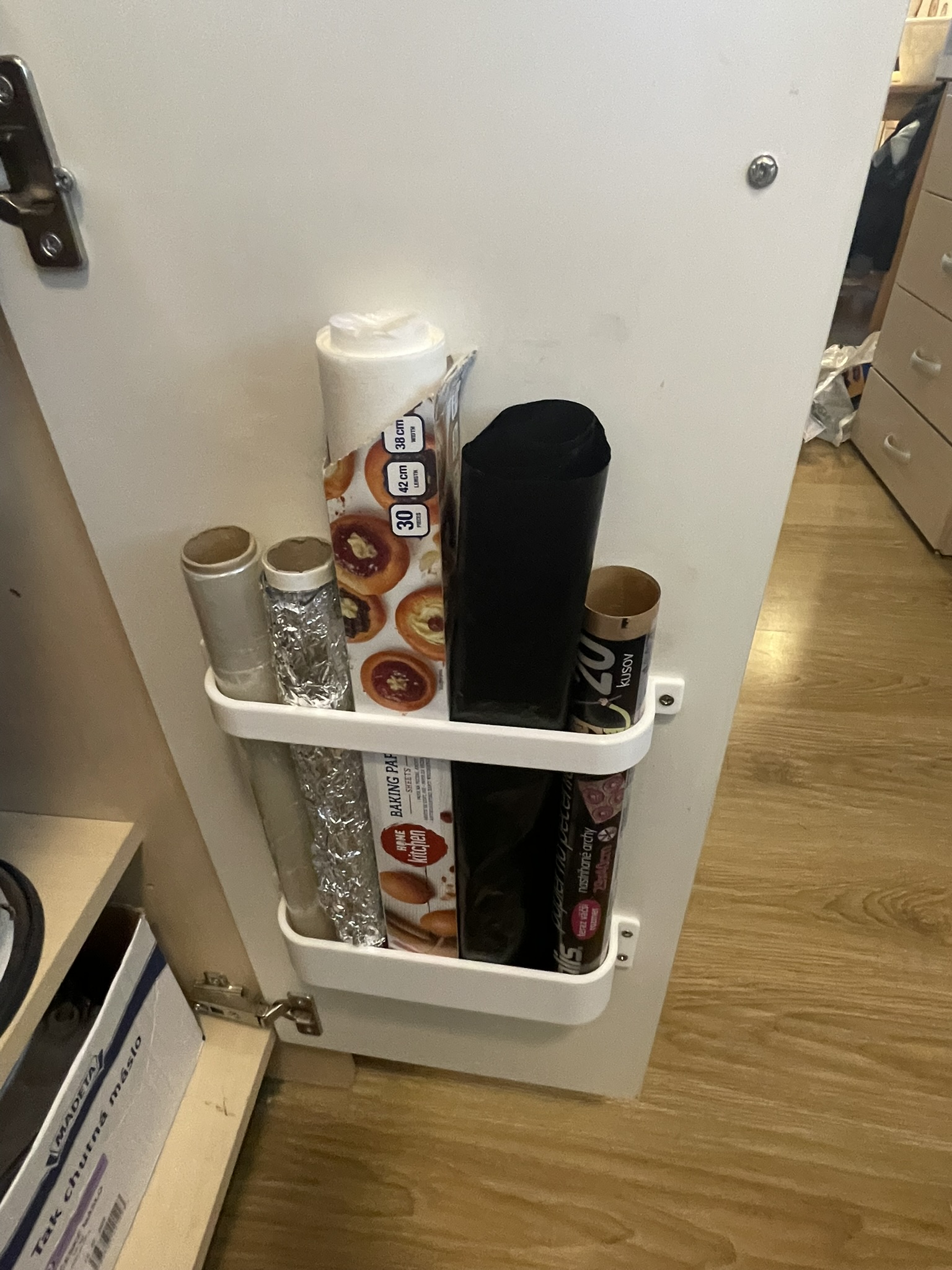 Wall or Door Mounted Organizer Box , Cabinet Door Organizer, organizer na dvířka skříňky kuchyně