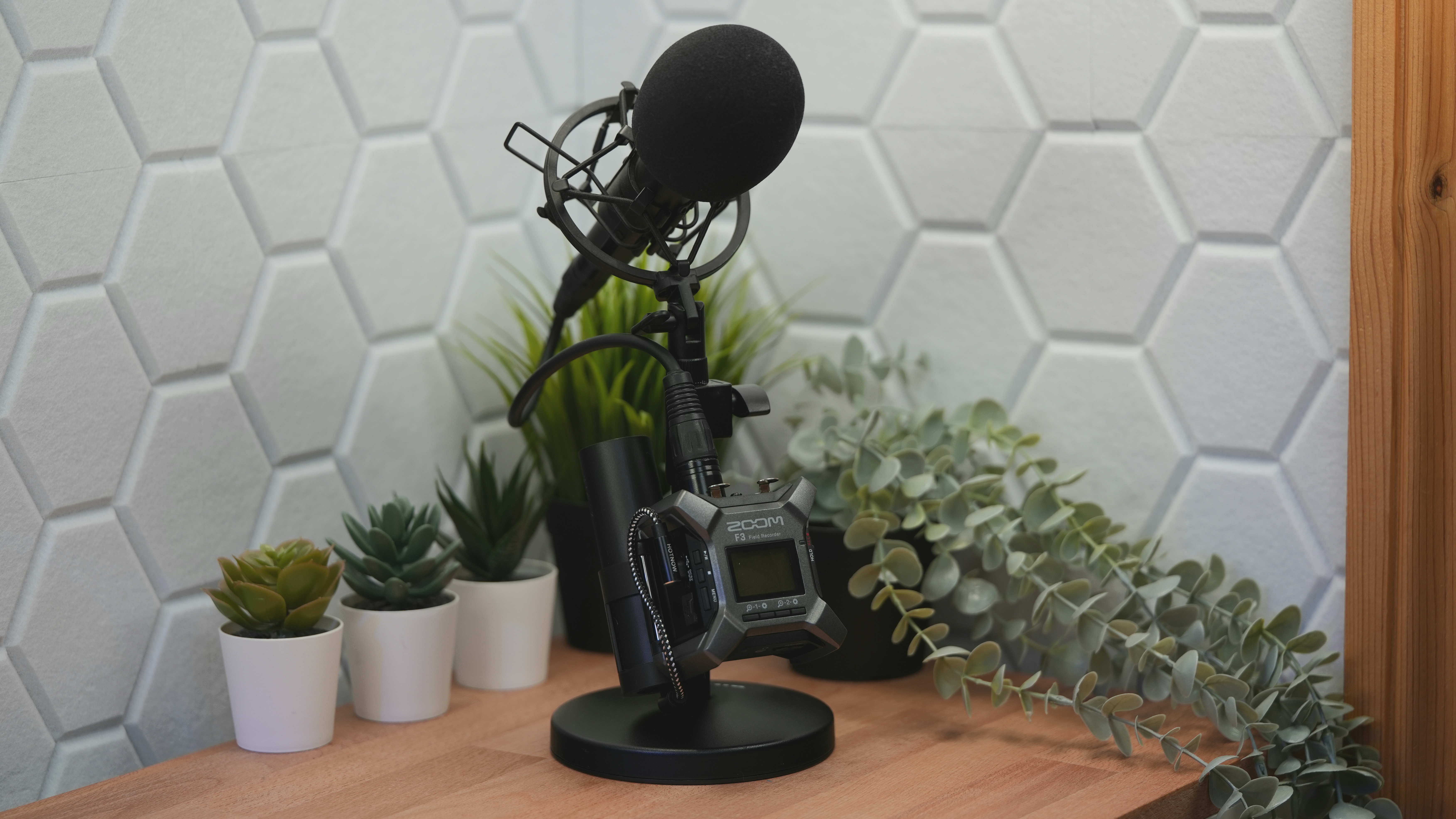 Zoom F3 mic mount