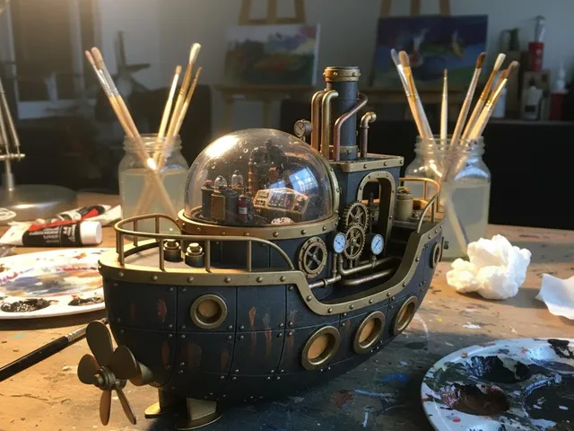 Benchy Nautilus: brass dreams in a pressure hull