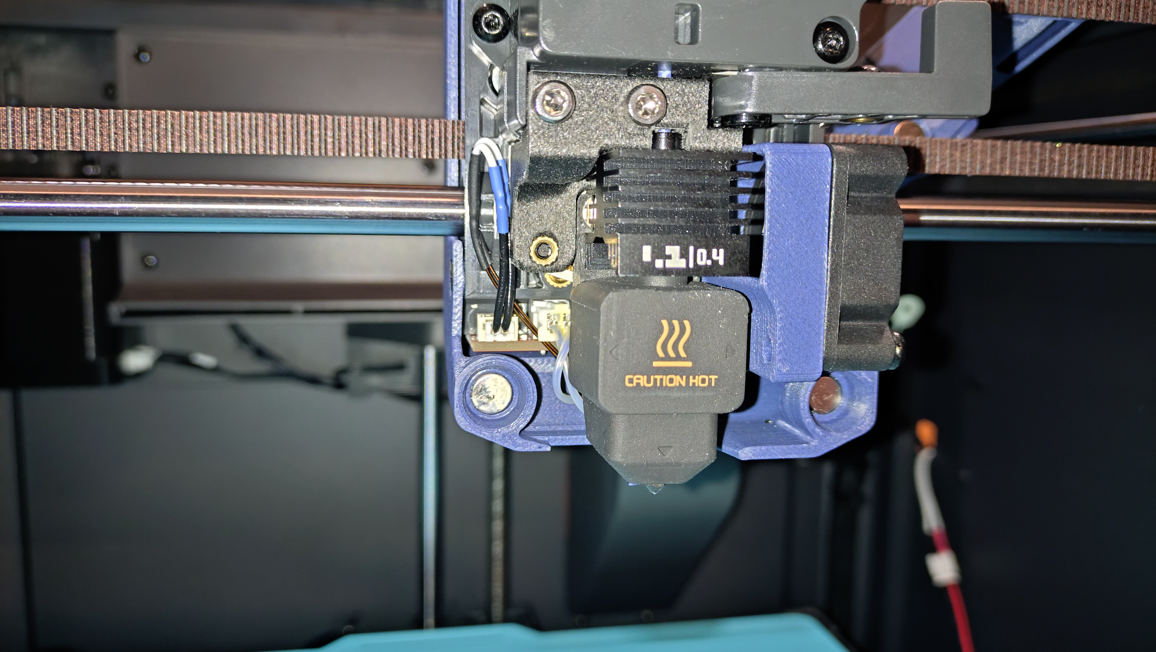 Centauri Carbon H2D nozzle adapter