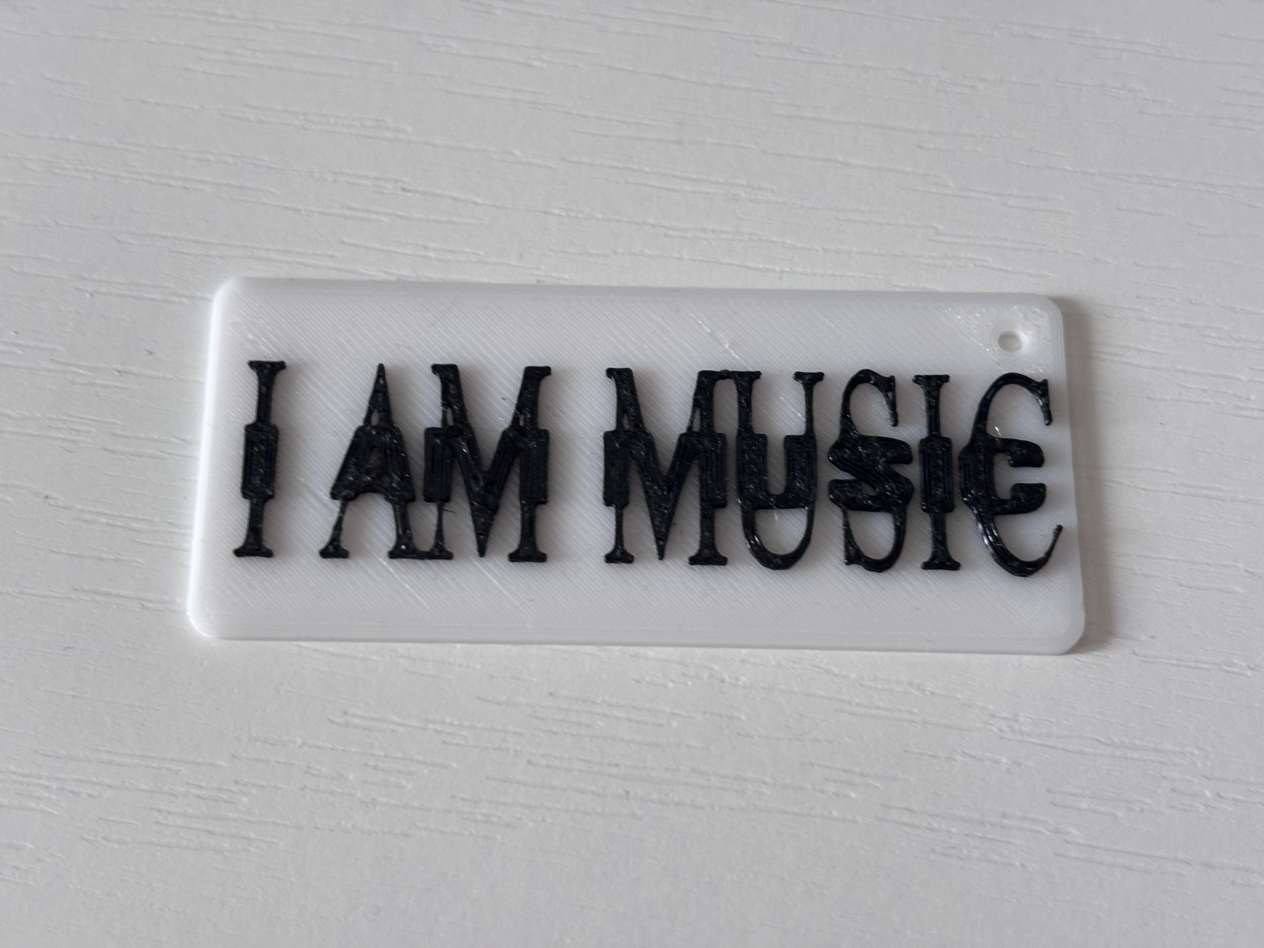 IAMMUSIC Keychain