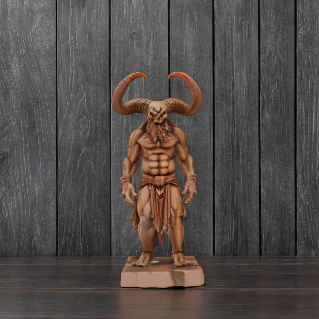 Krampus Carved style
