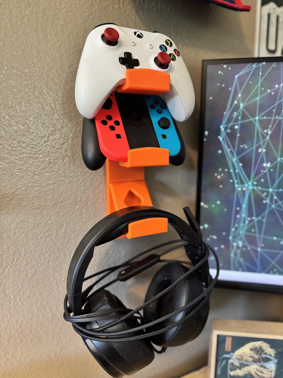 Universal Modular Controller Holder - (Wall Mounted)